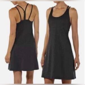 Patagonia Heathered Gray Lattice Dress